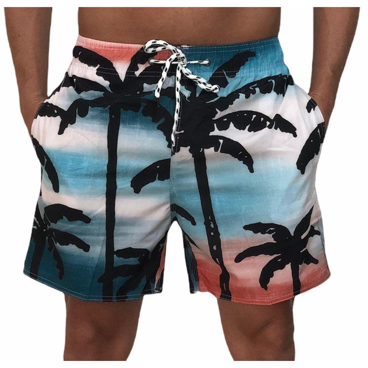 shorts de elastano masculino