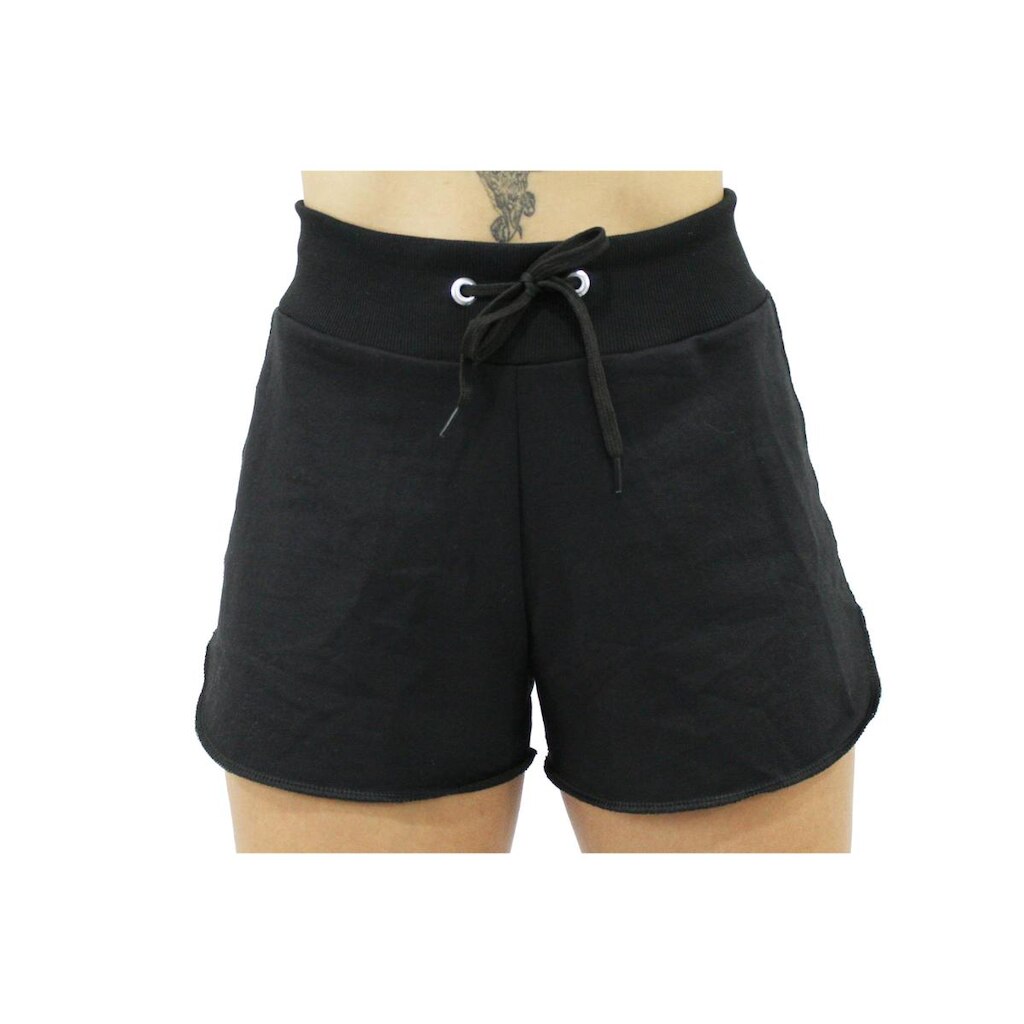 Short Moletom Feminino Academia Casual