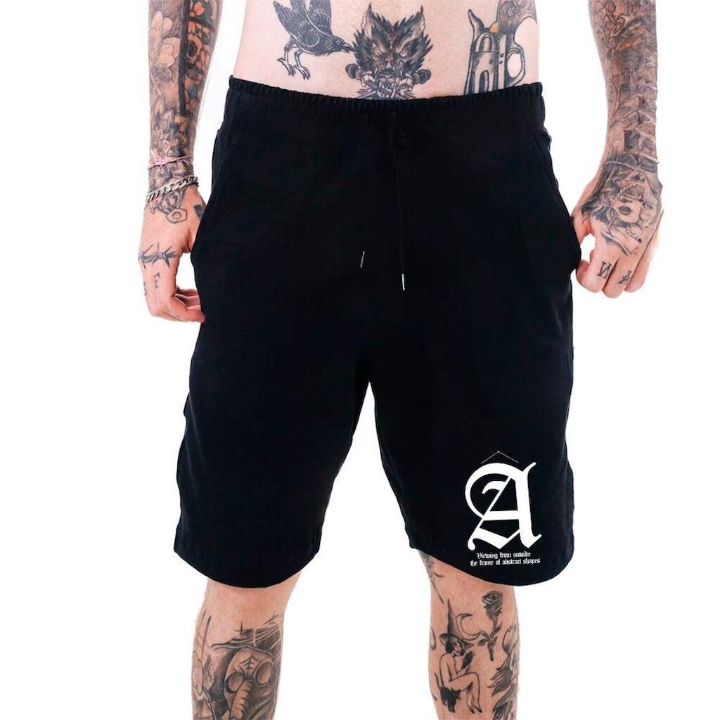 Short Moletom Masculino‎ Abstract StreetWear Logo A