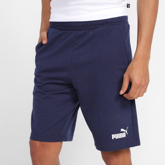 Short Moletom Puma Ess 10" Masculino - Marinho Menor preço em Short Moletom Puma Ess 10" Masculino - Marinho