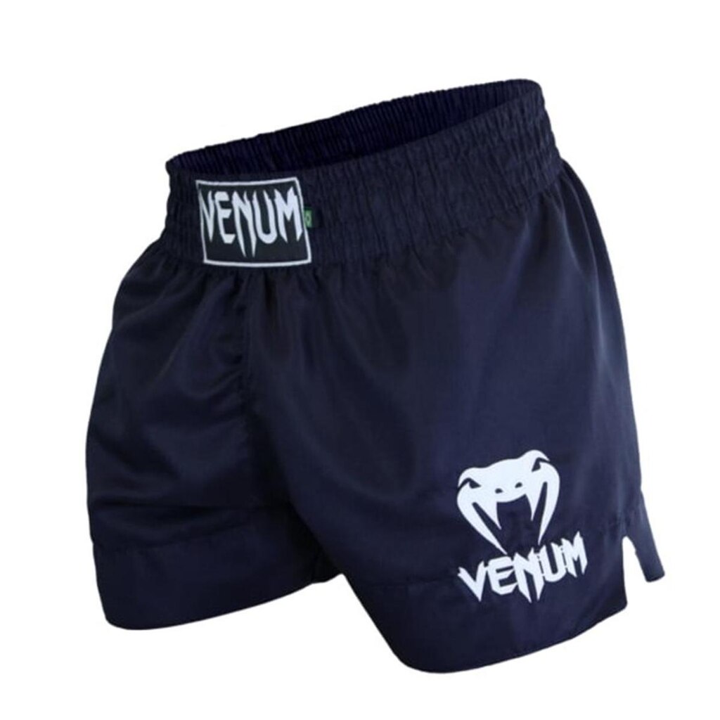 Short Muay Thai Venum Classic Azul - P