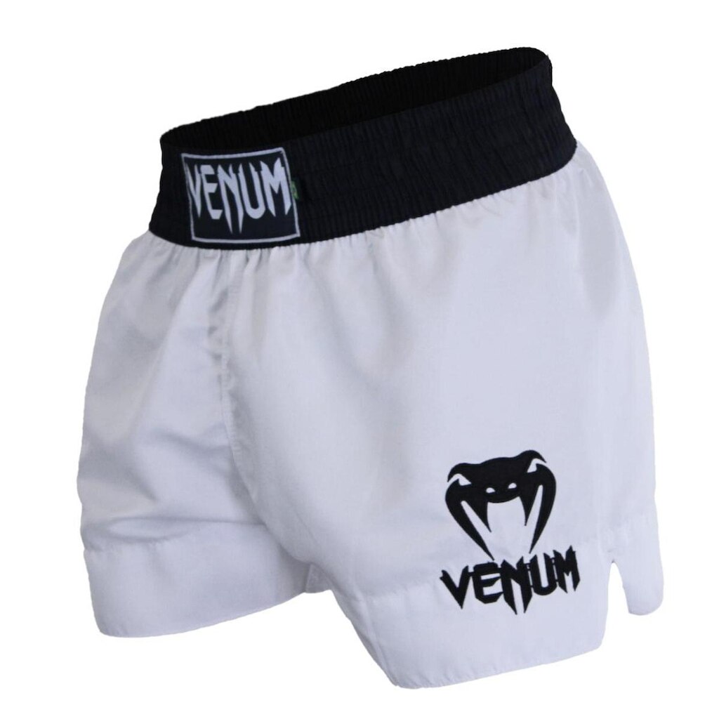 Short Muay Thai Venum Classic Branco - XGG