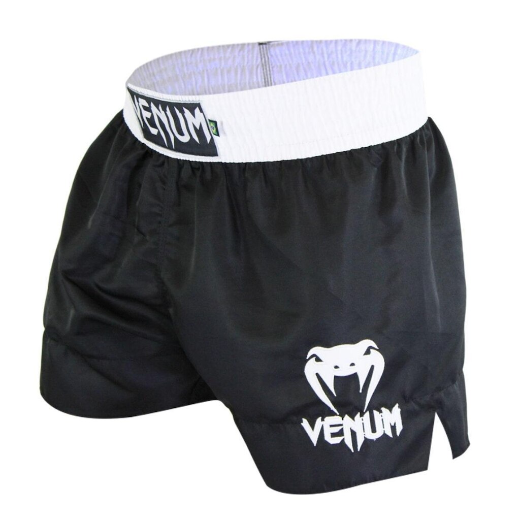 Short Muay Thai Venum Classic - Preto