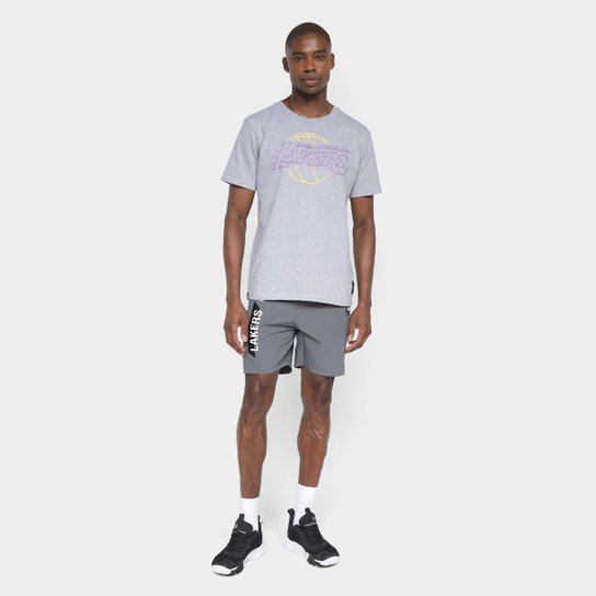 Short NBA Los Angeles Lakers Volley N496A Masculino