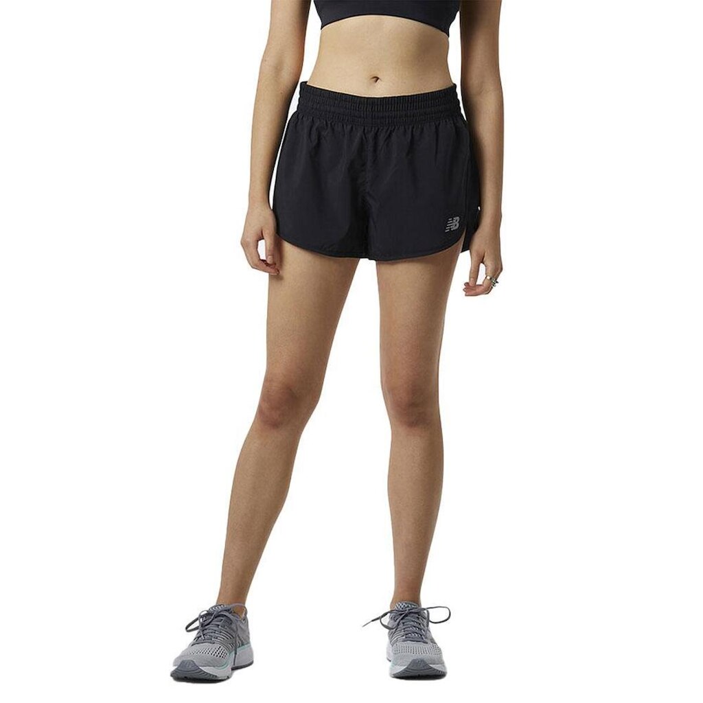 Short New Balance Accelerate Feminino Preto