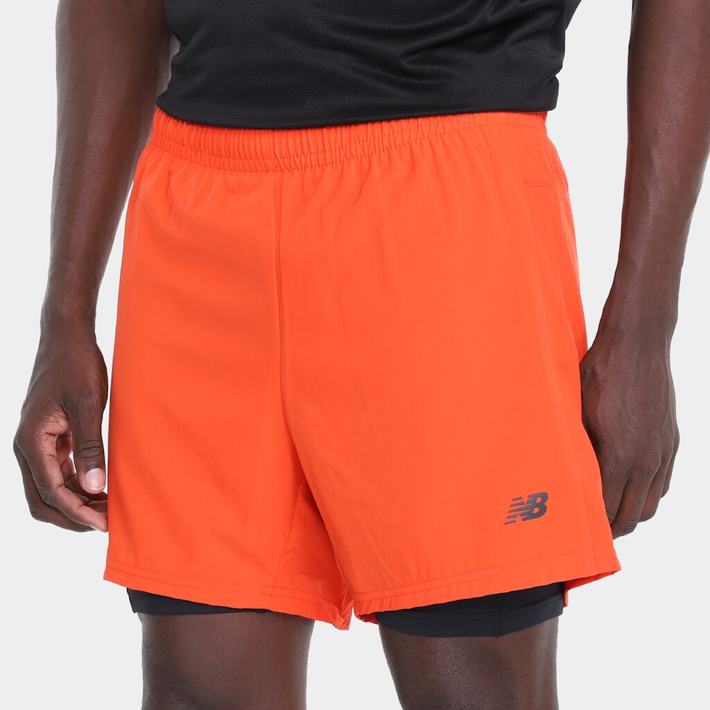 Short New Balance Sport Essentials 2 In 1 Masculino