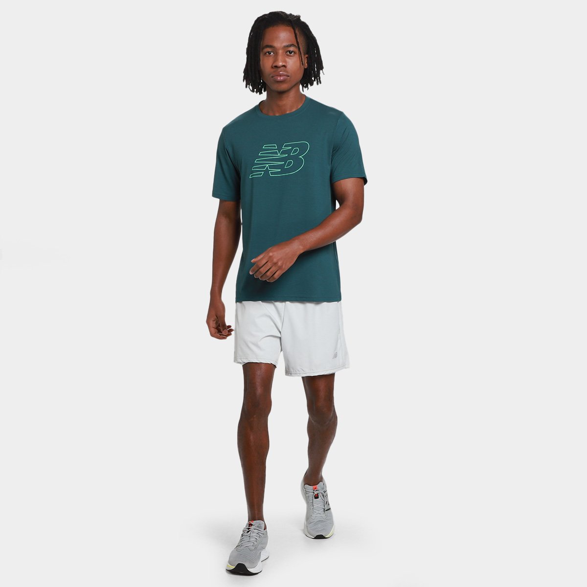 Short New Balance Sport Essentials 2 In 1 Masculino - 4