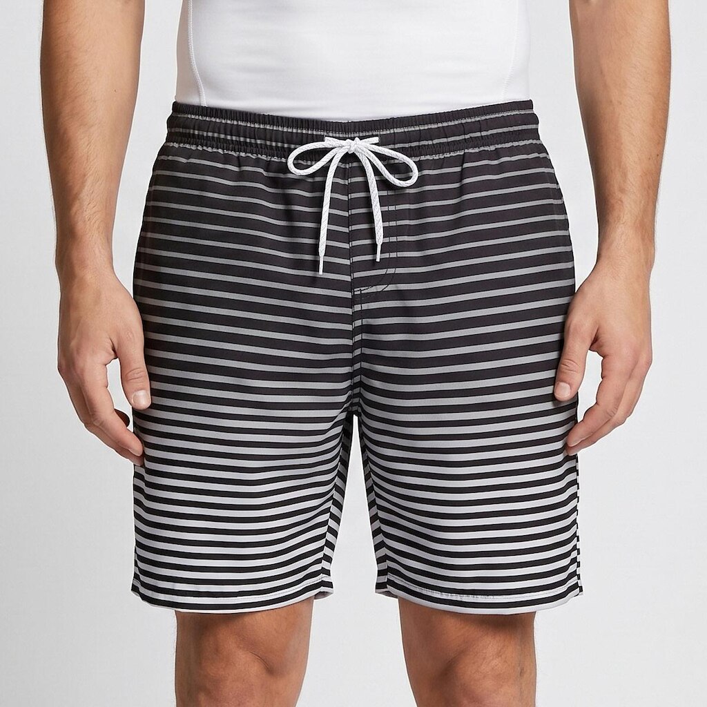 Short Nicoboco Volley SKT Preto e Branco