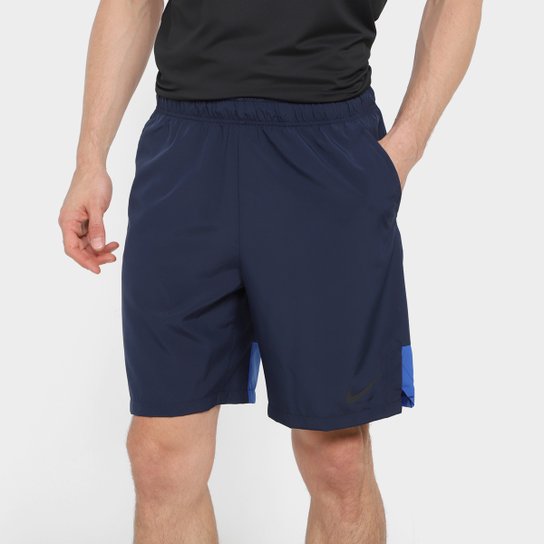 Short Nike Dri-Fit Flex Woven 9'' Masculino - Marinho+Preto é ruim? Short Nike Dri-Fit Flex Woven 9'' Masculino - Marinho+Preto é boa?