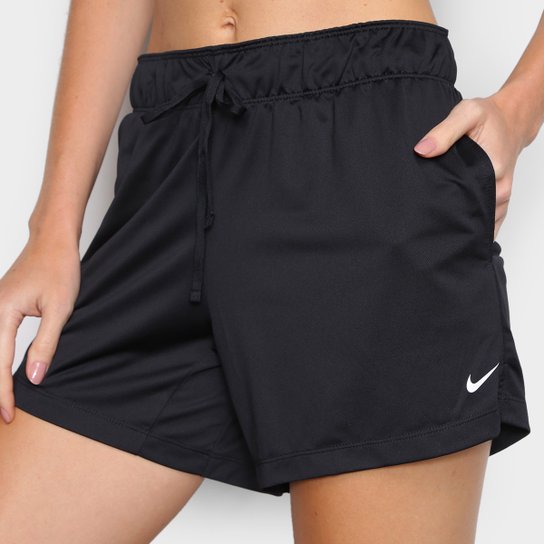 Short Nike Dry Attack Feminino - Preto+Branco é ruim? Short Nike Dry Attack Feminino - Preto+Branco é boa?