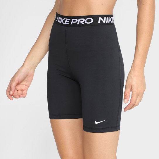 Short Nike Pro 365 7'' HI Rise Feminino - Preto+Branco é ruim? Short Nike Pro 365 7'' HI Rise Feminino - Preto+Branco é boa?