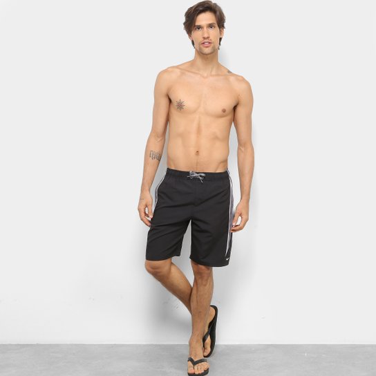 Short Nike Swim Volley 9 Masculino Preto Cinza Netshoes Short Nike Swim Volley 9 Masculino Preto Cinza Netshoes