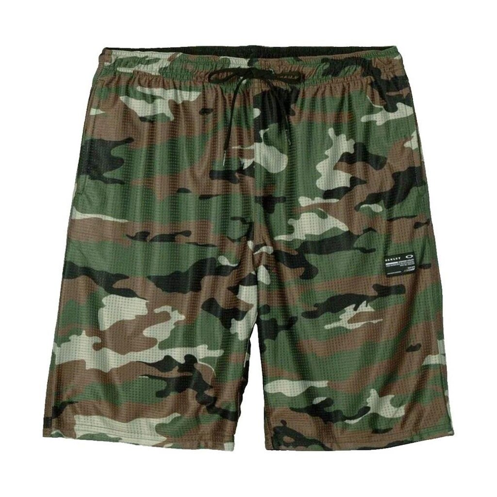 Short Oakley Camo Reversible - Camuflado Verde