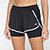 Short Olympikus 2 em 1 Feminino - Preto