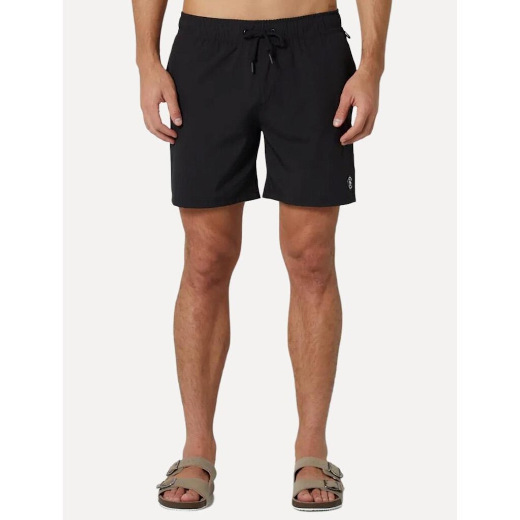 Short Original Penguin Masculino D'Água Logo Patch Preto