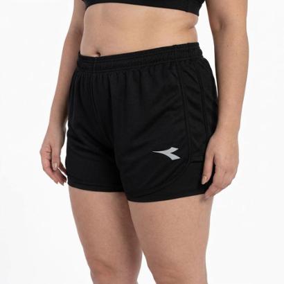 Short Plus Size Diadora ICON Feminino - Preto | Netshoes