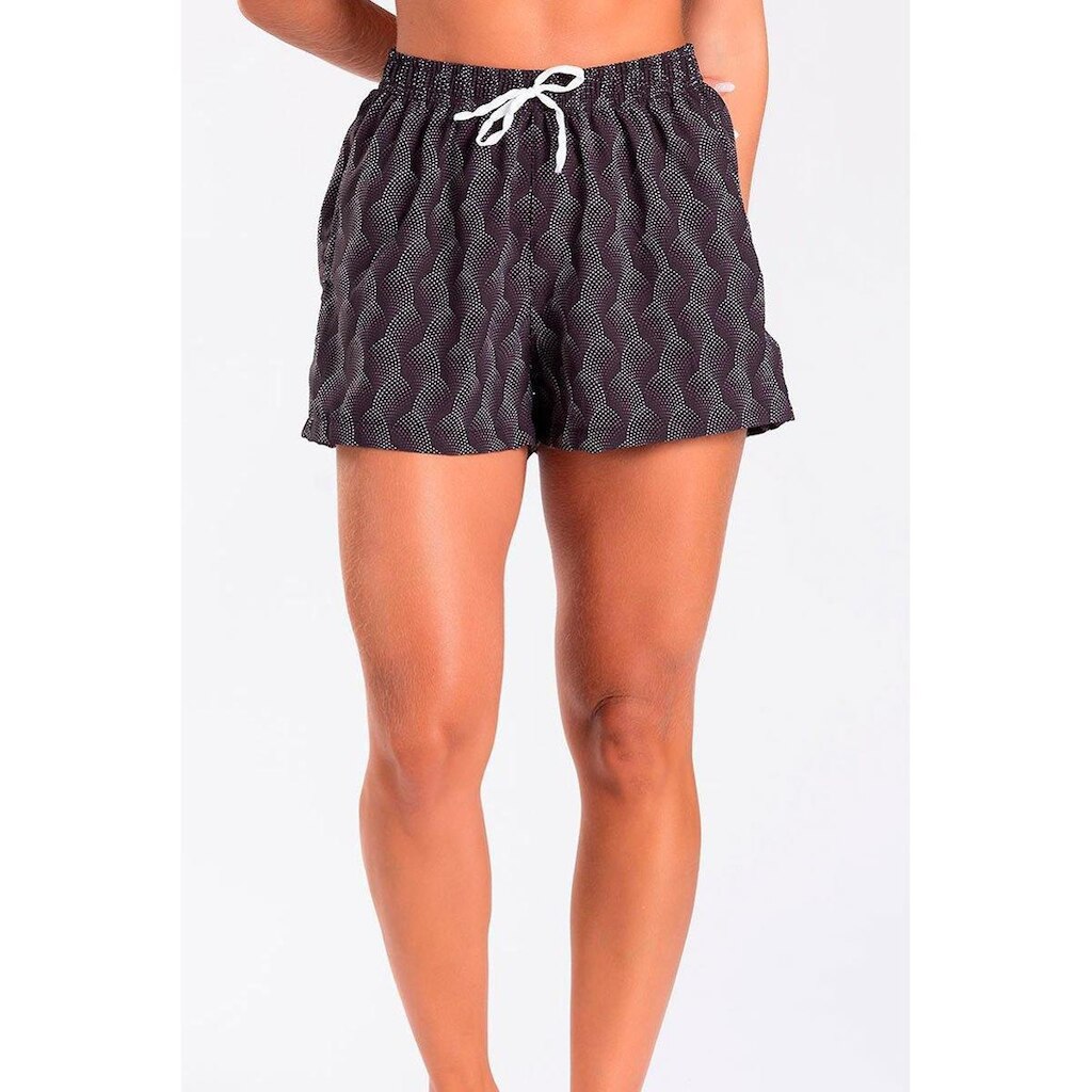 Short Praia Confort Abstrato