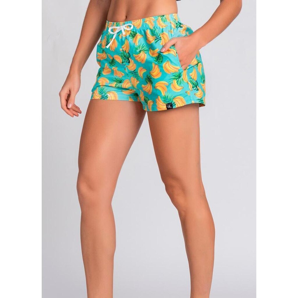 Short Praia Confort Banana
