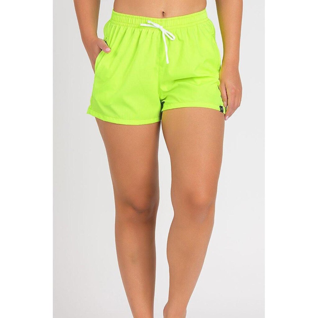 Short Praia Confort Verde Lima Neon