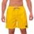 Short Praia Masculino W2 Basico Bermuda Lisa Casual Piscina Rotina - Amarelo