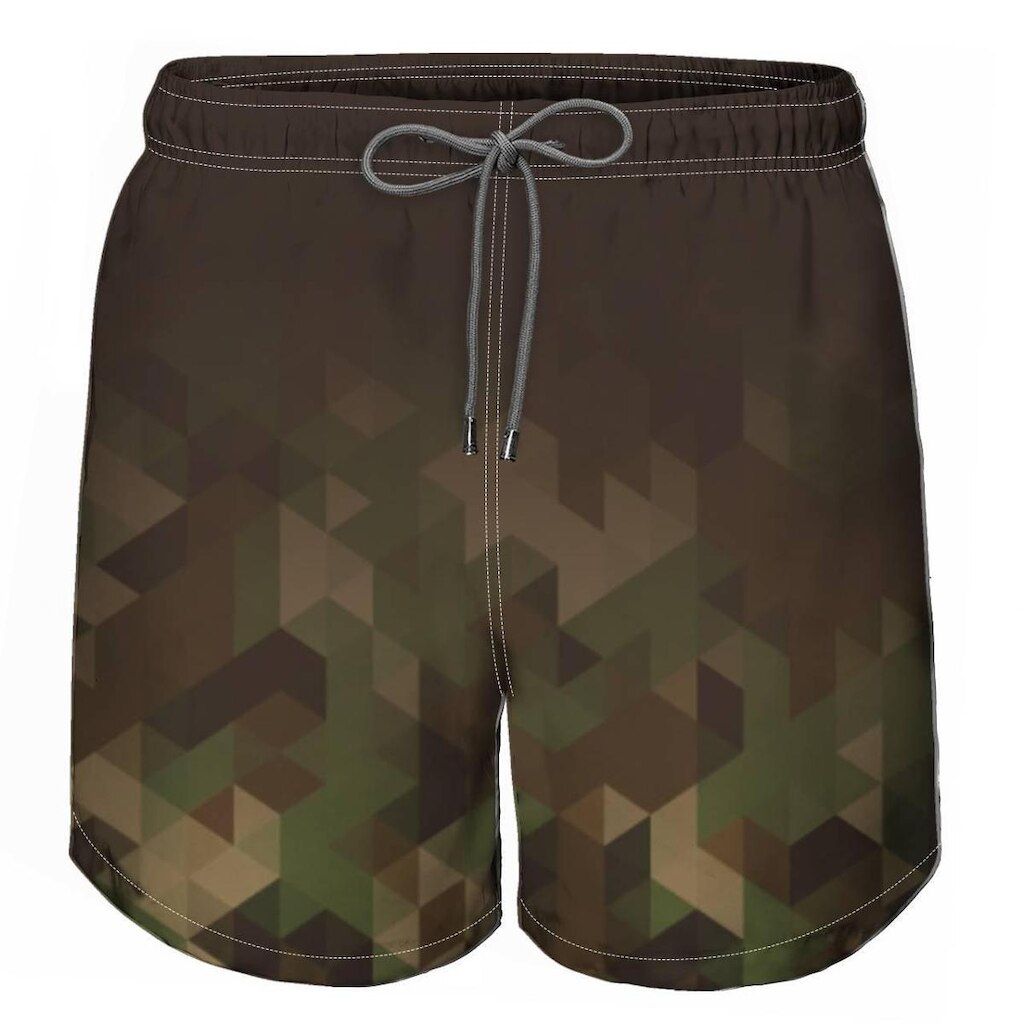 Short Praia Masculino W2 Soldier Minecraft