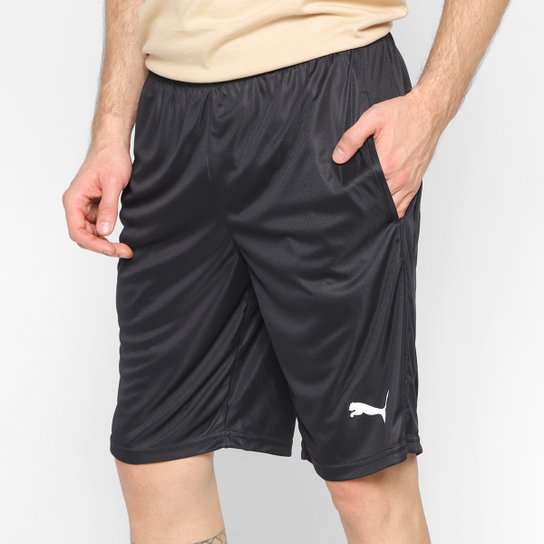 Short Puma Active Interlock 8" - Preto Menor preço em Short Puma Active Interlock 8" - Preto