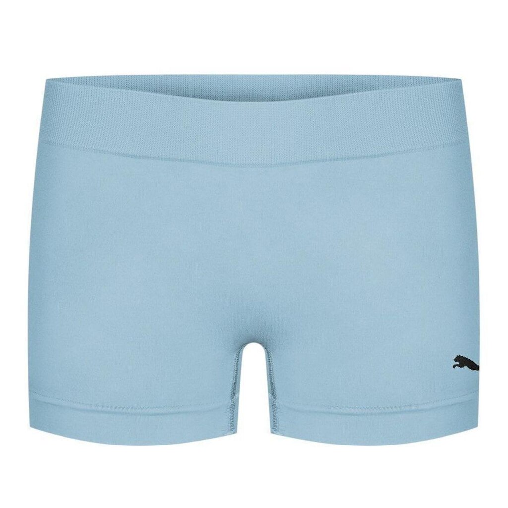 Short Puma Boxer Sem Costura Feminino - Azul M