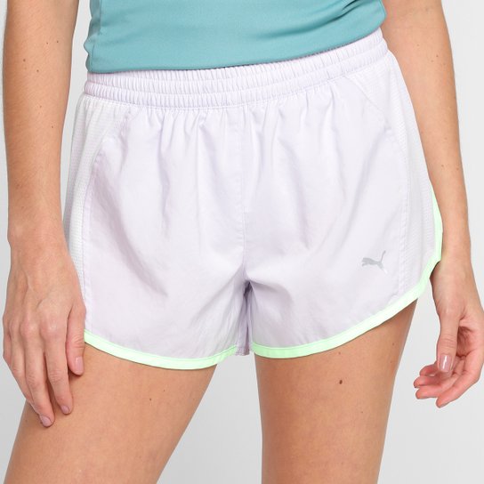 Short Puma Run Favorite Velocity 3" Feminino - Roxo Menor preço em Short Puma Run Favorite Velocity 3" Feminino - Roxo
