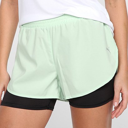 Short Puma Run Favorite Woven 2 em 1 3