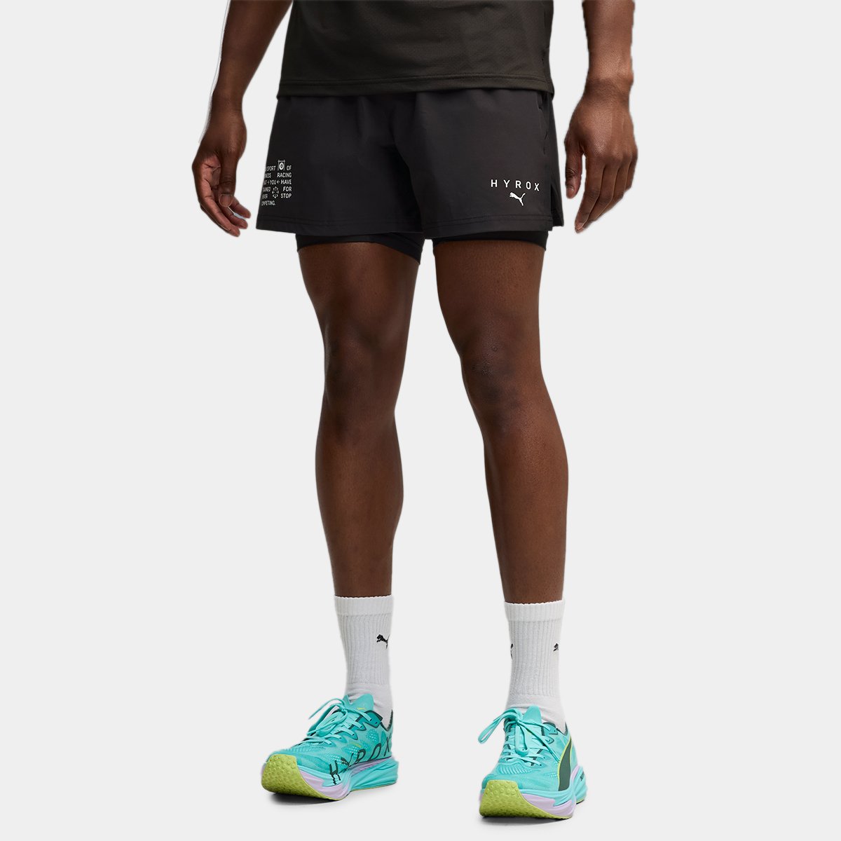 Short Puma X Hyrox 2 Em 1 Pwrmode Masculino - 2
