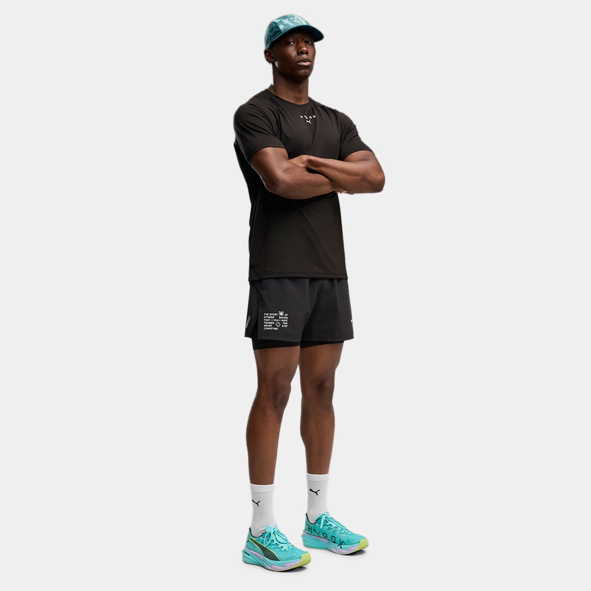 Short Puma X Hyrox 2 Em 1 Pwrmode Masculino - 5