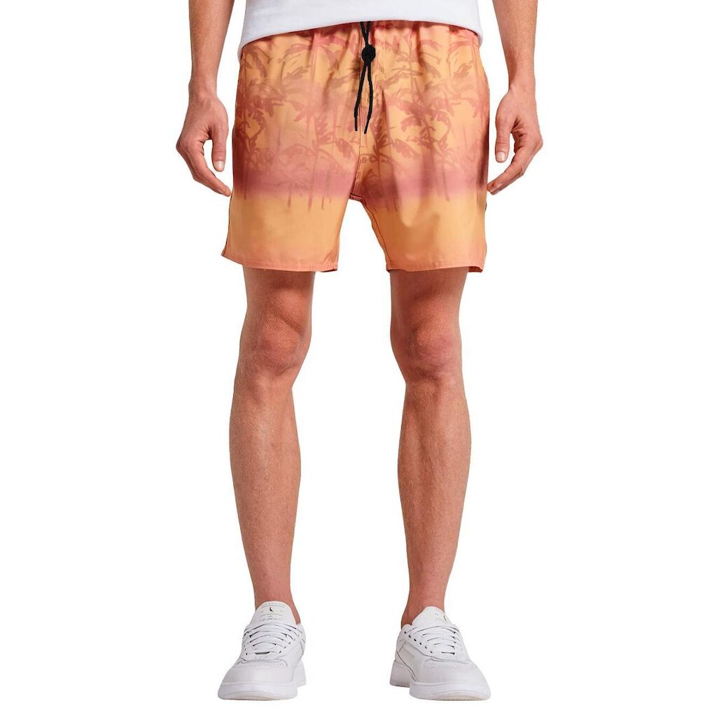 Short Reserva D'Água Beachwear Sunset Laranja