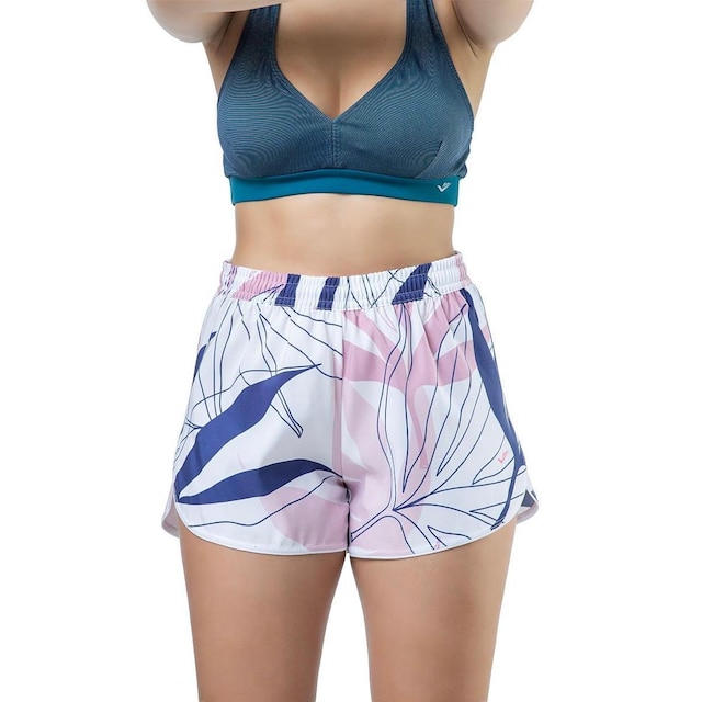 Short Running Microfibra em Estampa Digital - Running e Beach Tennis - Elite