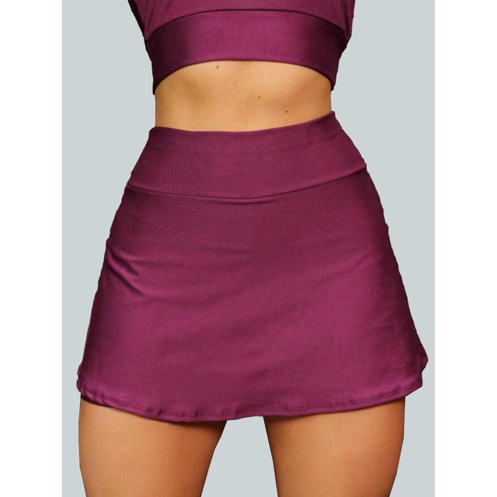 Short Saia Academia Saia Beach Tennis Com Short Interno Donna Martins