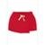 Short-Saia Básico Infantil em Moletom Up Baby - Vermelho