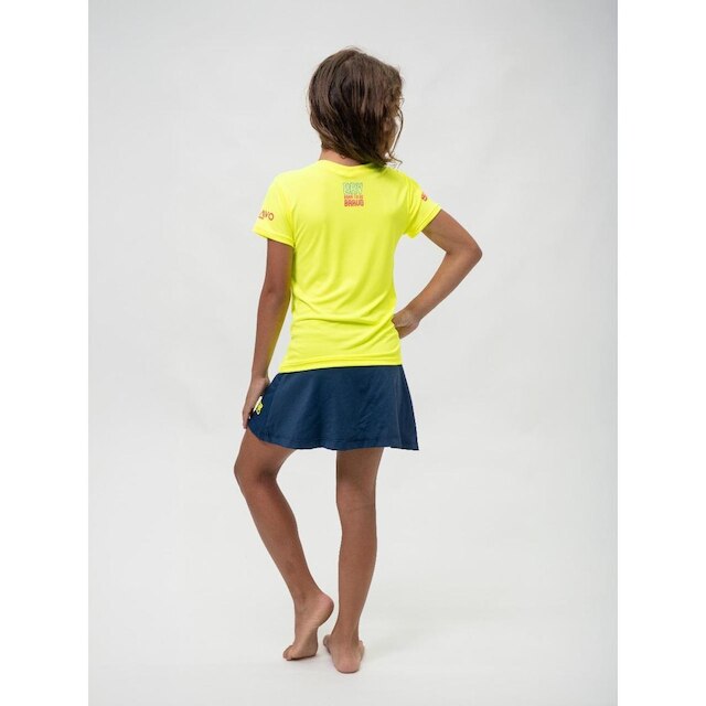 Short Saia Infantil Bravo Marinho