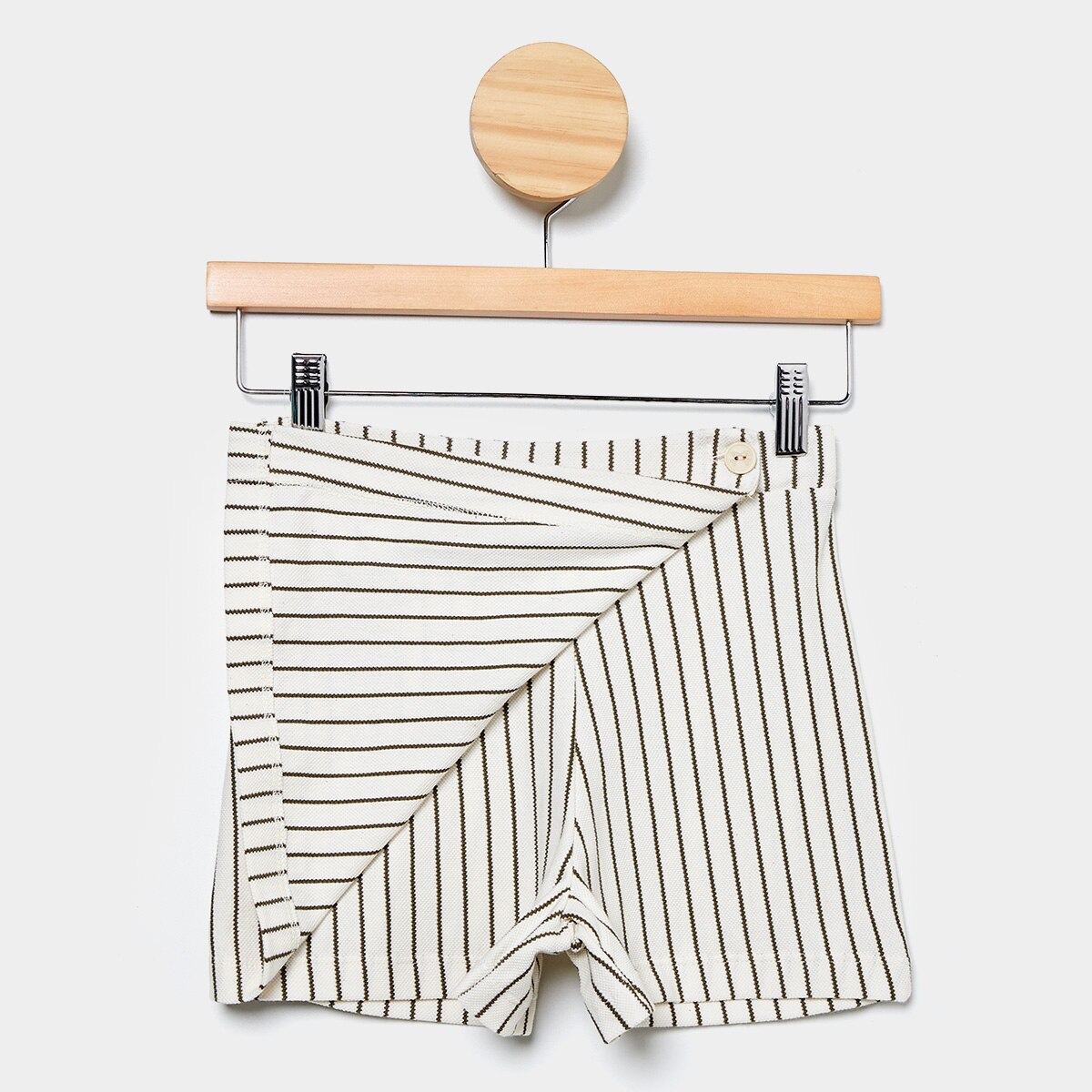 Short Saia Infantil Hering Listrado Menina - 1
