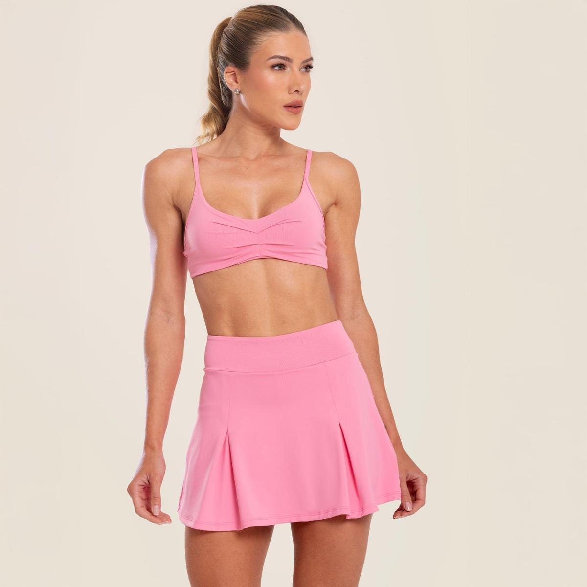 Short Saia Sand Spring Poliamida Soft Donna Carioca