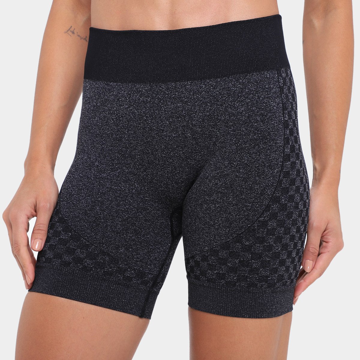 Short Selene Quadriculado Feminino