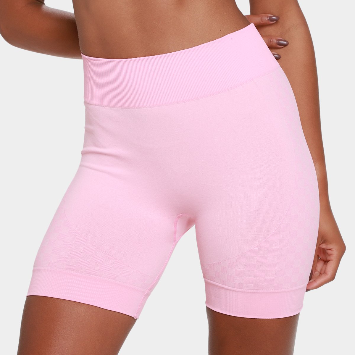 Short Selene Quadriculado Feminino