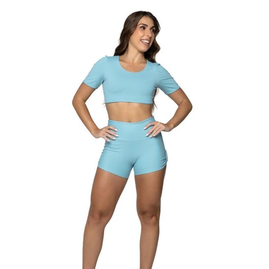Short Sugar Pop Azure