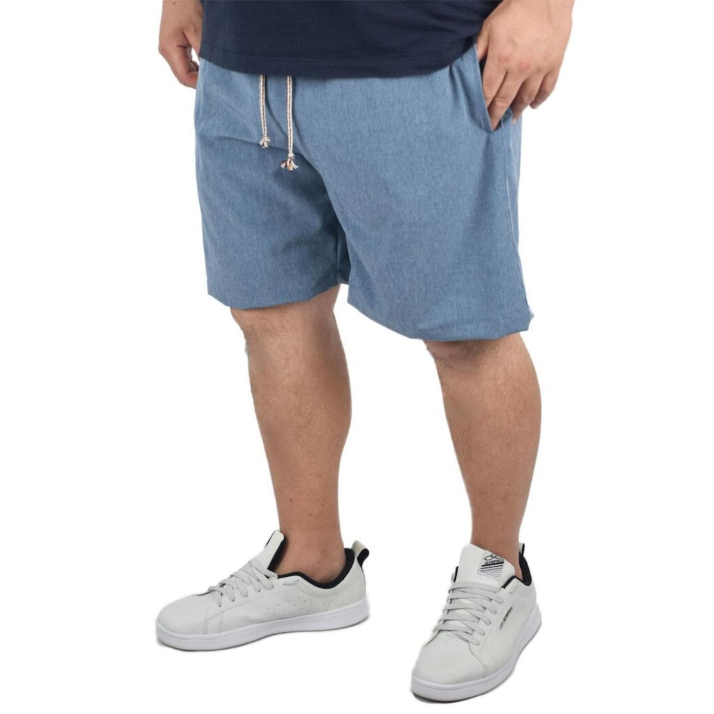 Short Tactel elastano Extra Grande G1 ao G6 Plus Mescla