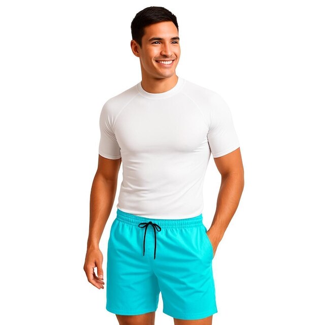 Short Tactel Liso Bermuda Masculina Confortável Academia Treino