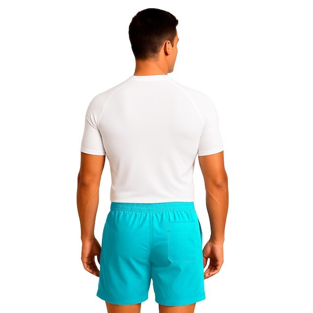 Short Tactel Liso Bermuda Masculina Confortável Academia Treino