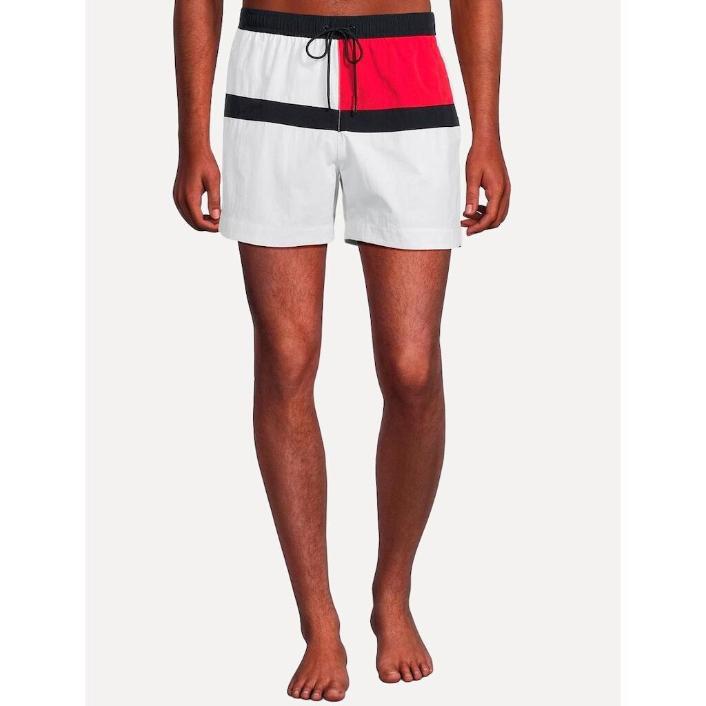Short Tommy Hilfiger Long Drawstring Colourblock Sash Branco