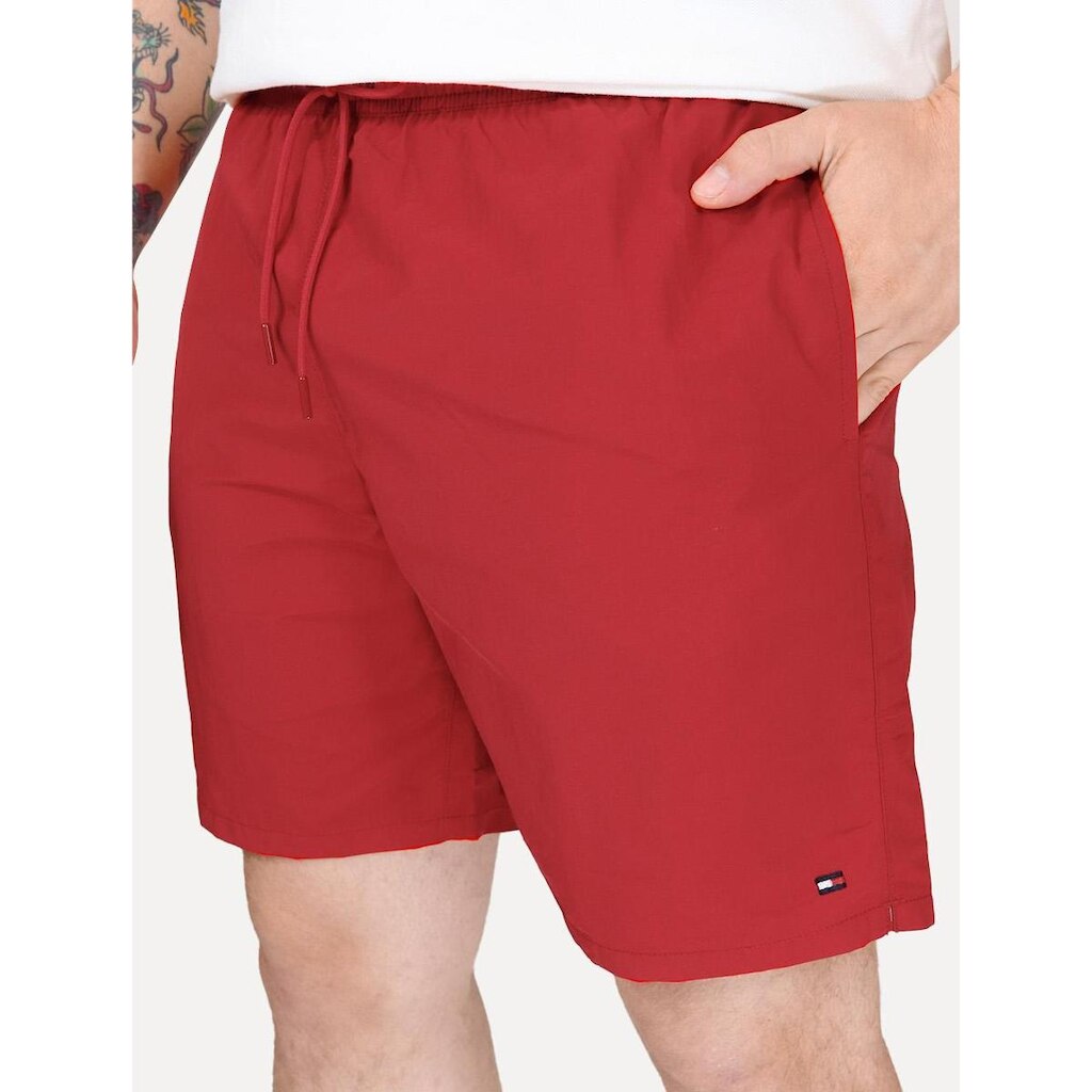 Short Tommy Hilfiger Masculino Regular Fit Medium Drawstring Vermelho