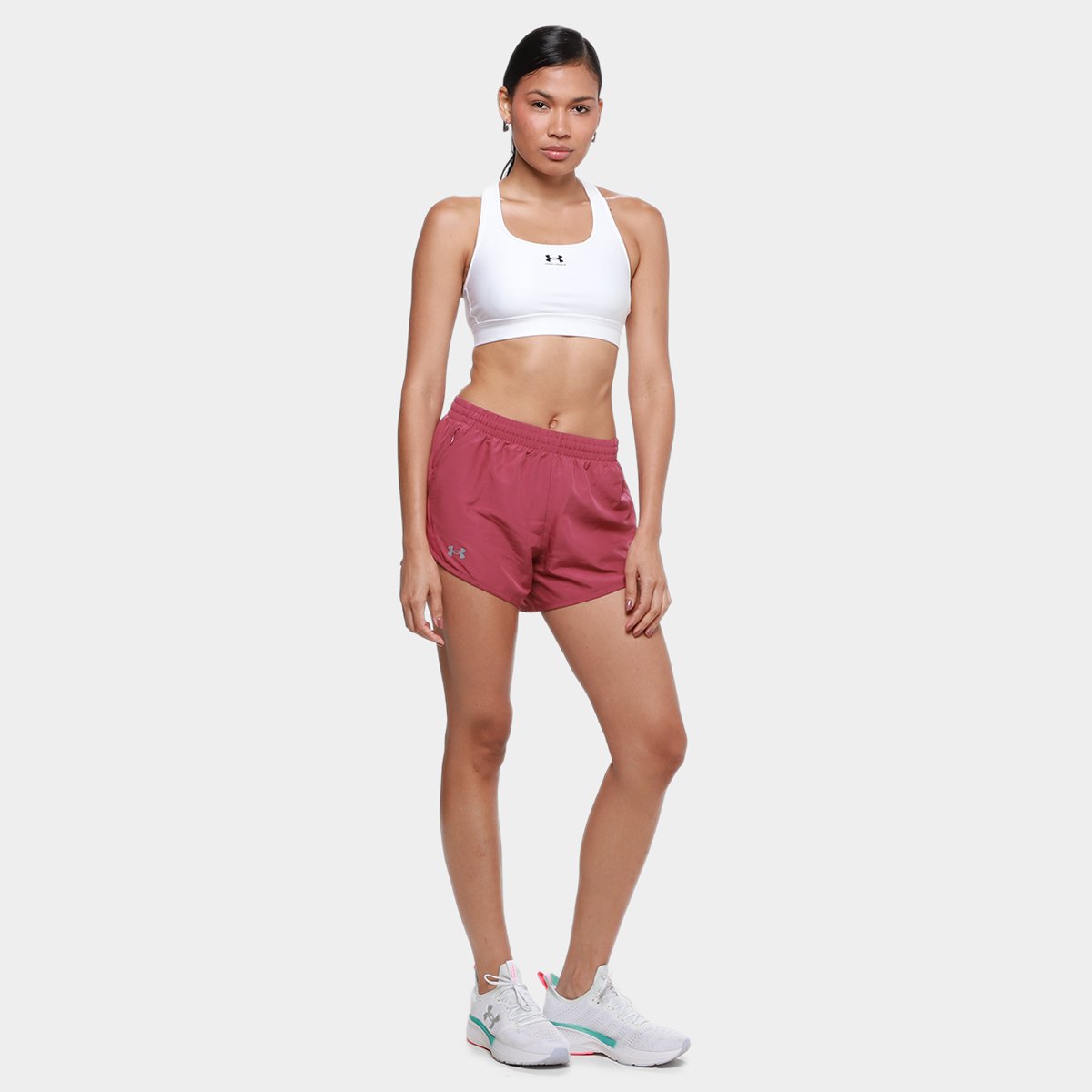 Short Under Armour Fly By 3'' Feminino - 4