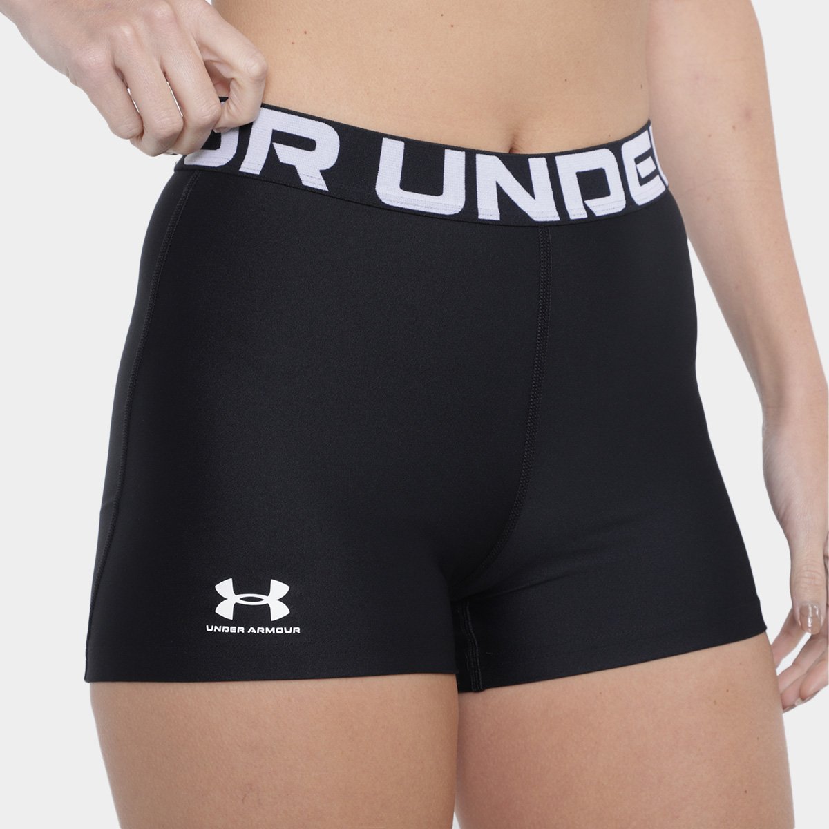 Short Under Armour HG Authentics Feminino Menor preço em Short Under Armour HG Authentics Feminino