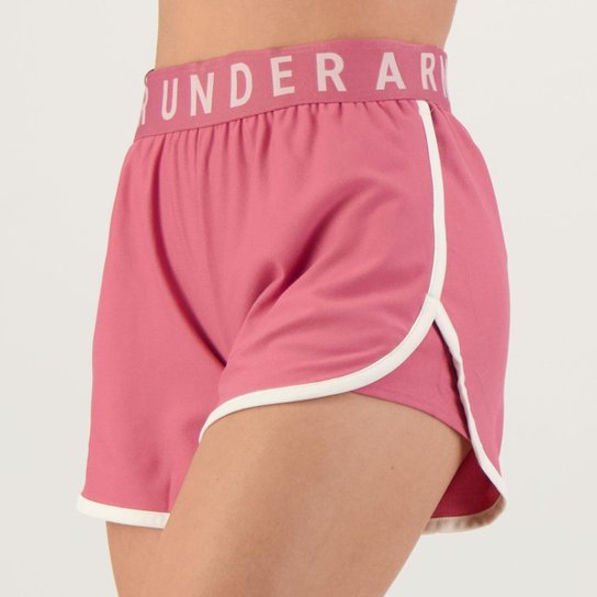 Short Under Armour Play Up Femimino Rosa - Rosa Menor preço em Short Under Armour Play Up Femimino Rosa - Rosa