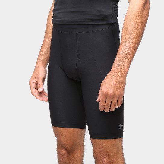 Short Under Armour Project Rock Masculino - Preto+Cinza